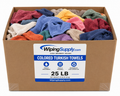 Color Turkish Towels - 25 LB Box