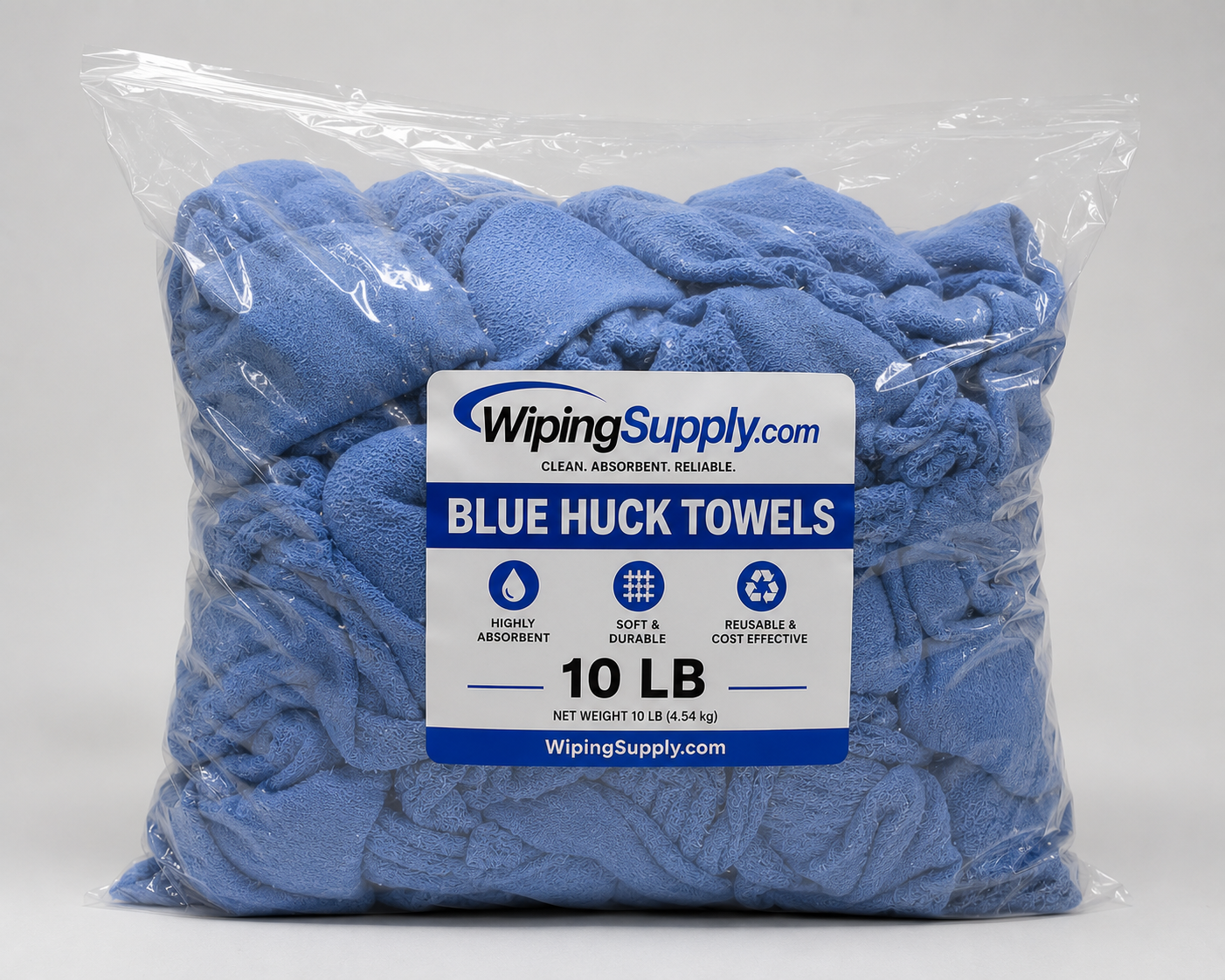 Blue Huck Towel - 10 LB Bag