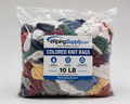 Color T-Shirt Rags - 10 LB Bag