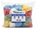 Color Turkish Towels - 10 lb Bag